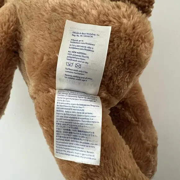 Build a Bear Workshop Chocolate Chunk Pup - Puppy Dog Plush - Picture 6 of 6